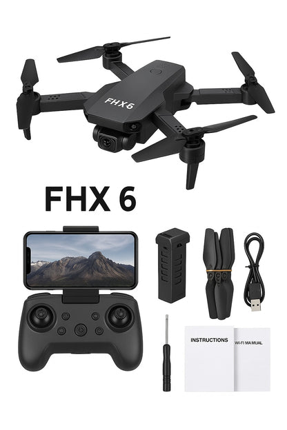 FHX 6 – Premium 4K Drone met Triple Camera